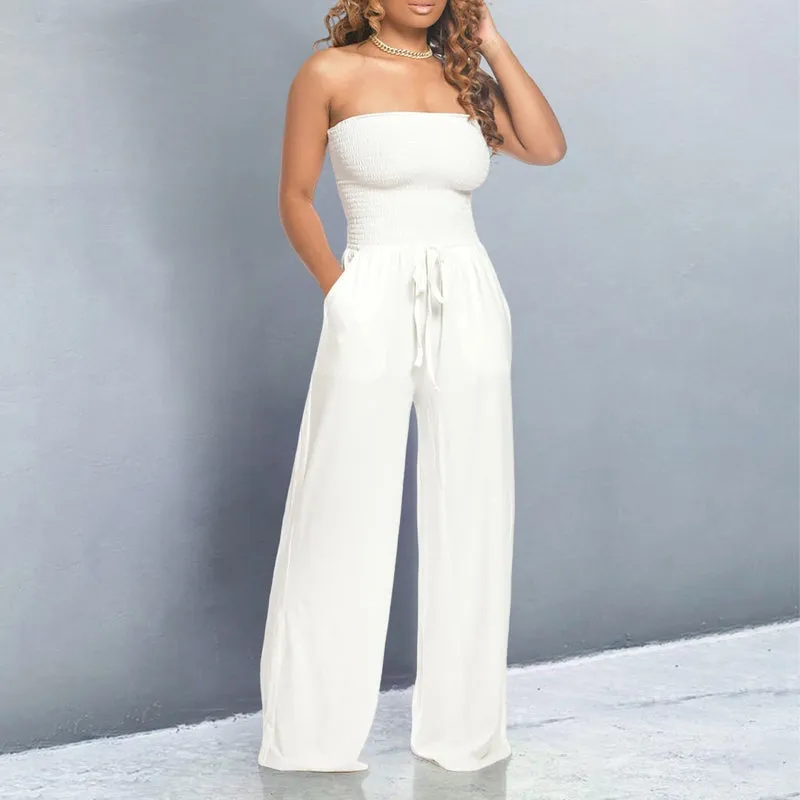 Susana® | Trendy off-the-shoulder jumpsuit