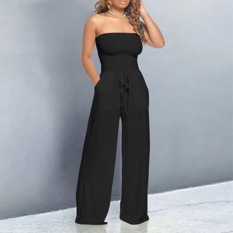 Susana® | Trendy off-the-shoulder jumpsuit