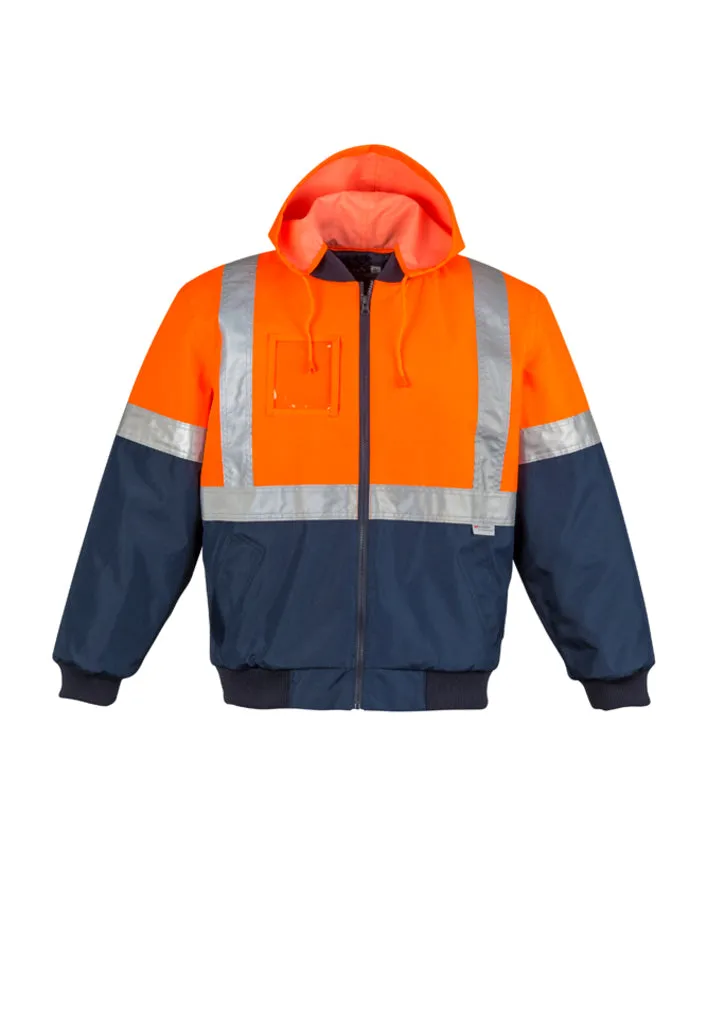 Syzmik Mens Hi Vis Quilted Flying Jacket