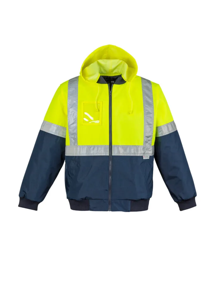 Syzmik Mens Hi Vis Quilted Flying Jacket