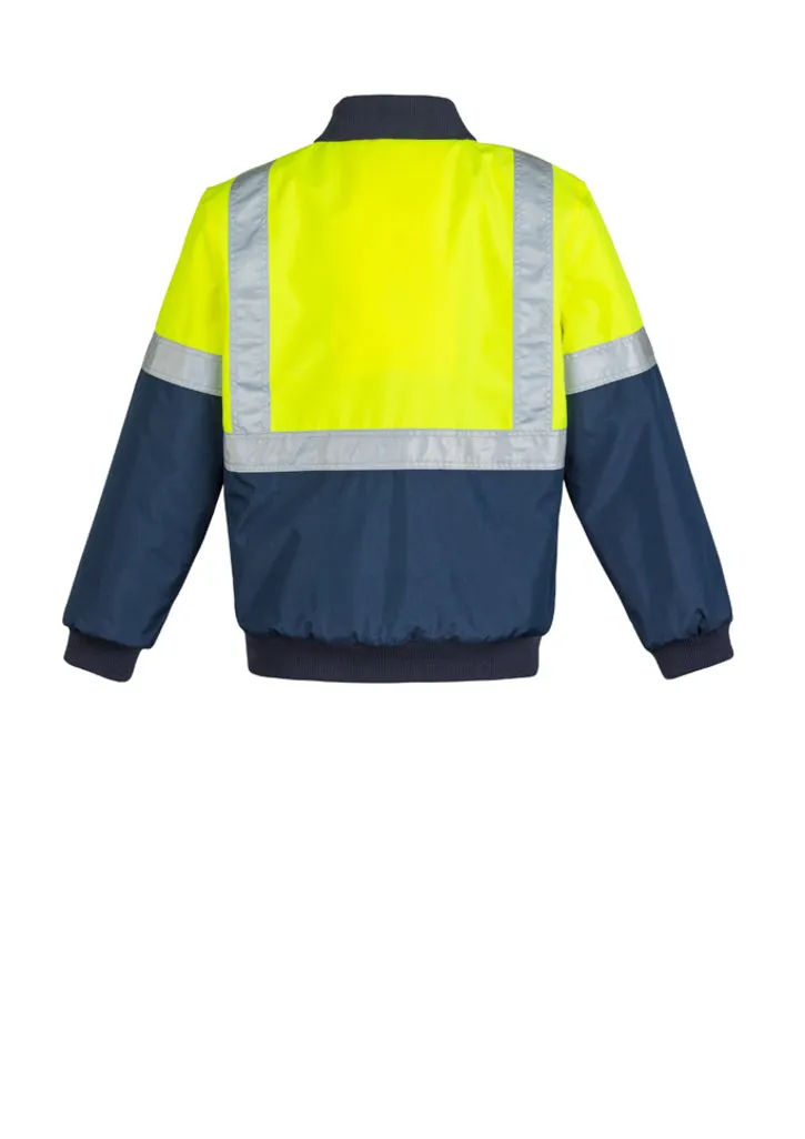 Syzmik Mens Hi Vis Quilted Flying Jacket