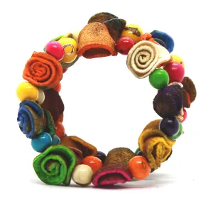 Terra: Orange Dried Peel Garden Bracelet