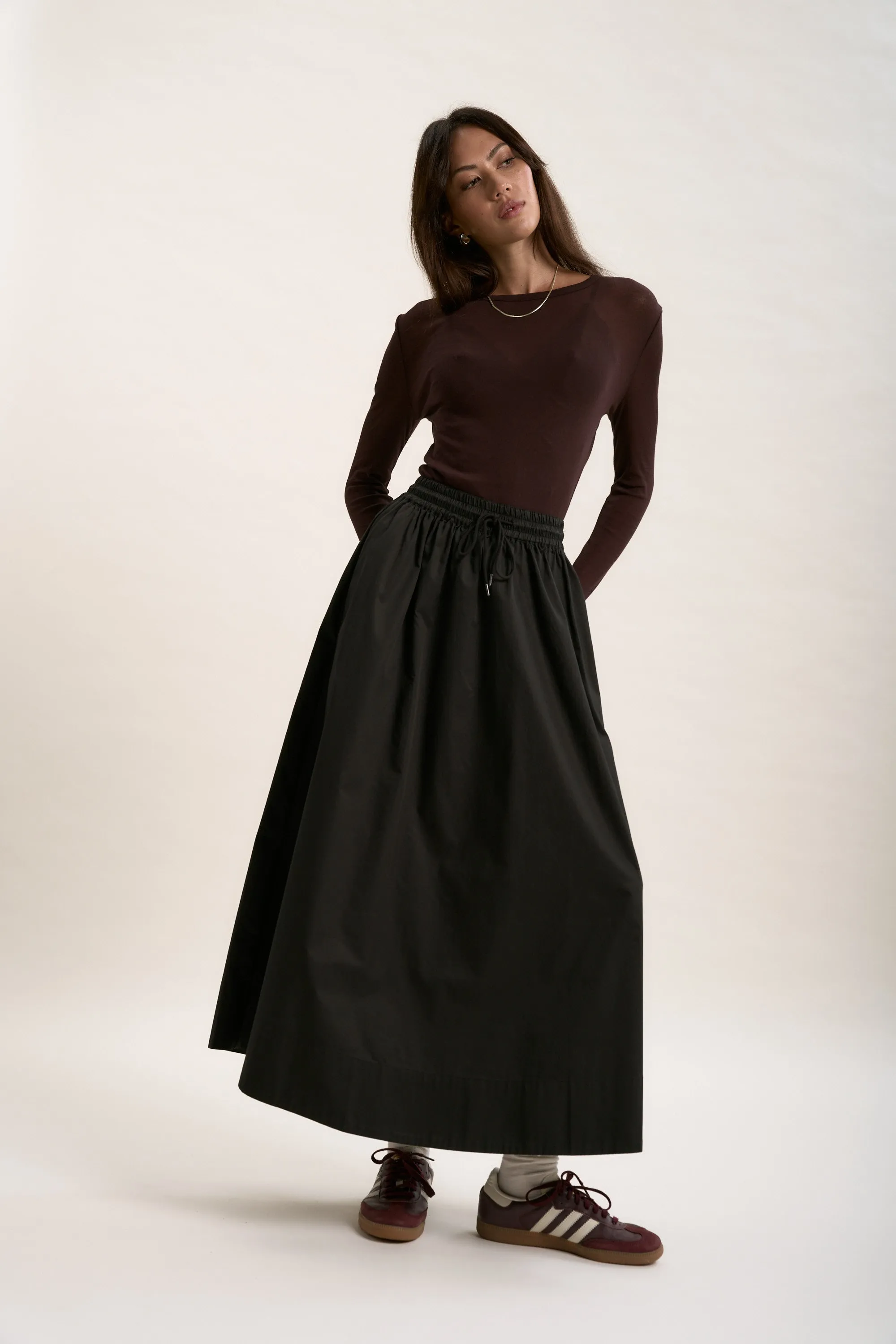The Everyday Poplin Skirt