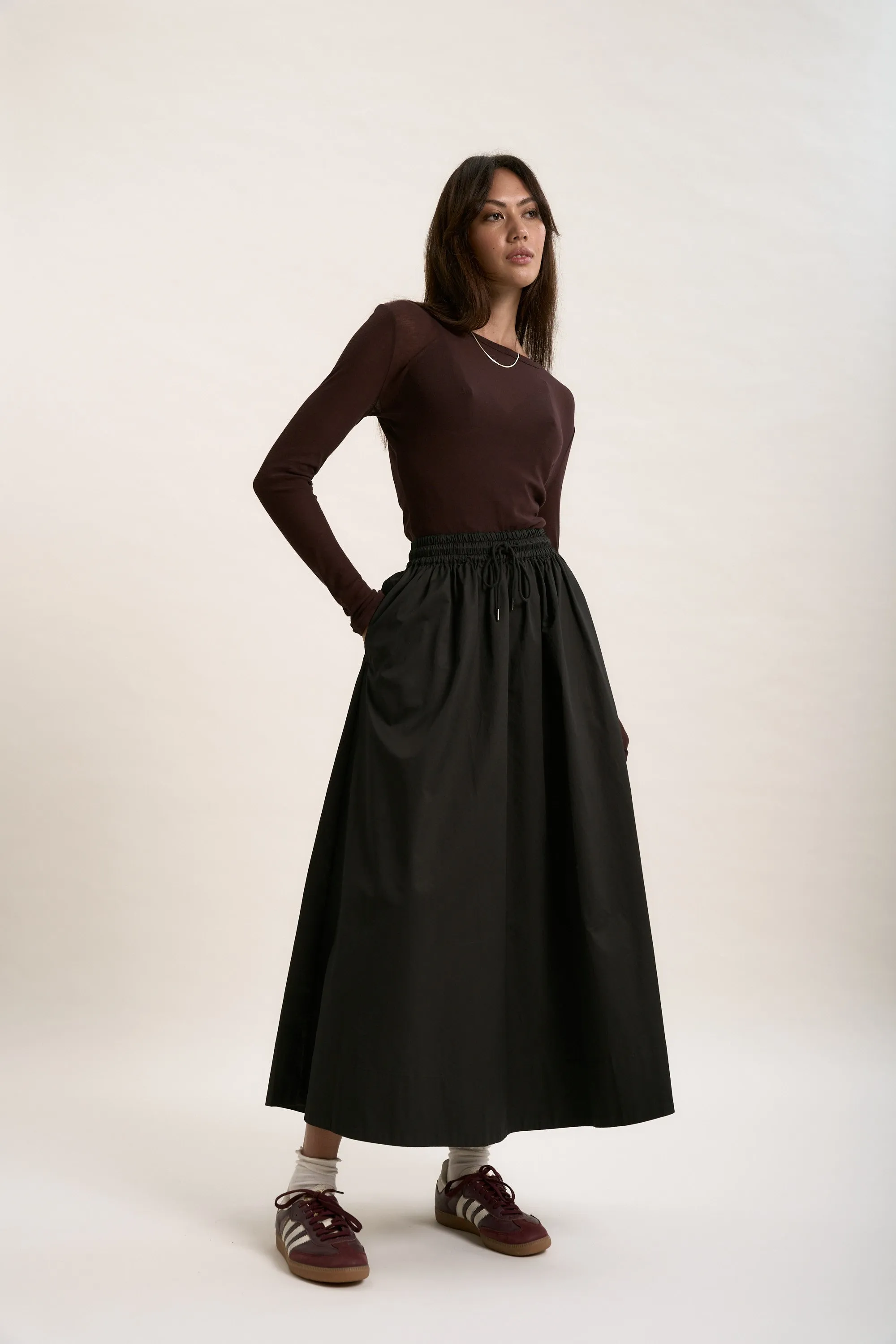 The Everyday Poplin Skirt