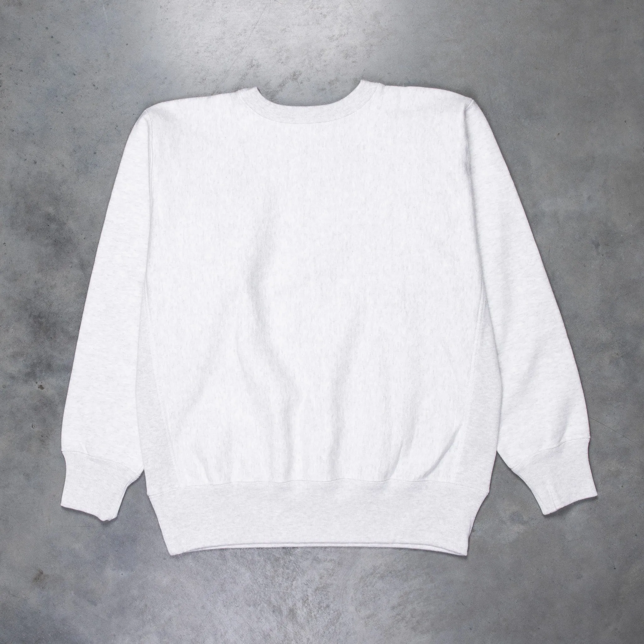 The Real McCoy's Heavyweight Crew Neck Silver