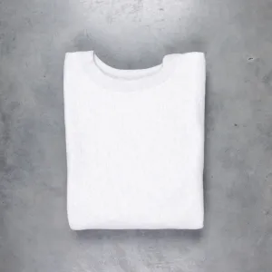 The Real McCoy's Heavyweight Crew Neck Silver