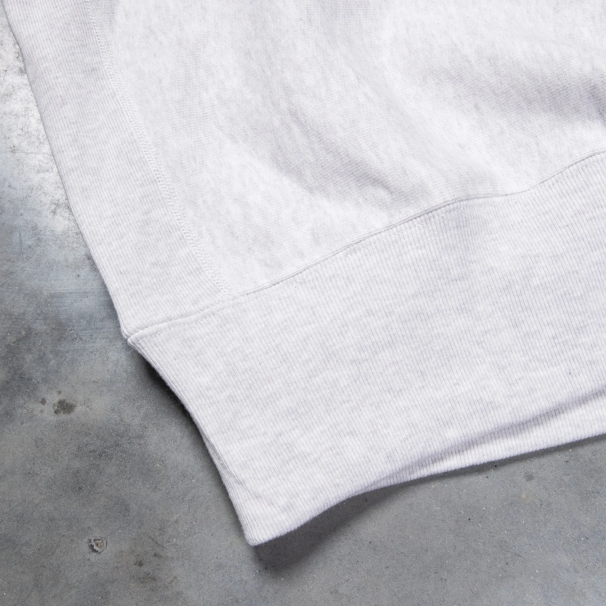 The Real McCoy's Heavyweight Crew Neck Silver