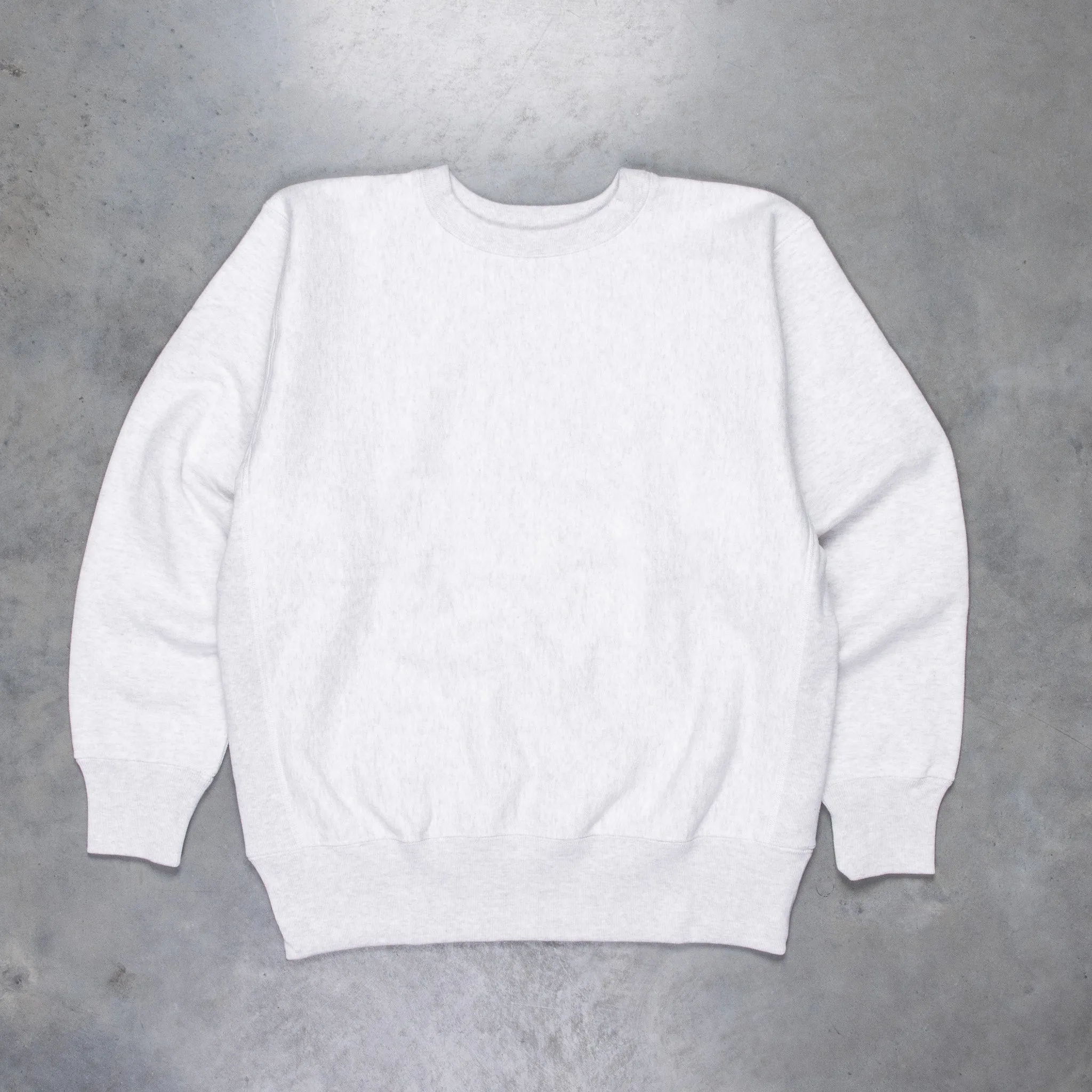The Real McCoy's Heavyweight Crew Neck Silver