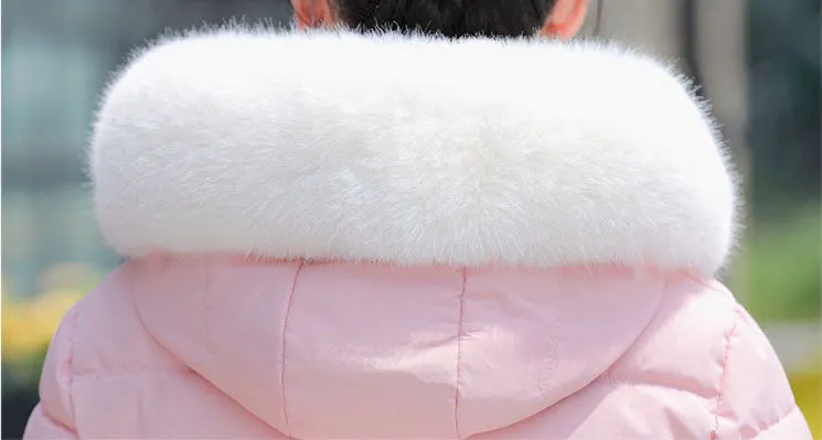 Thickened and Padded Hooded Puffer Jacket for Women