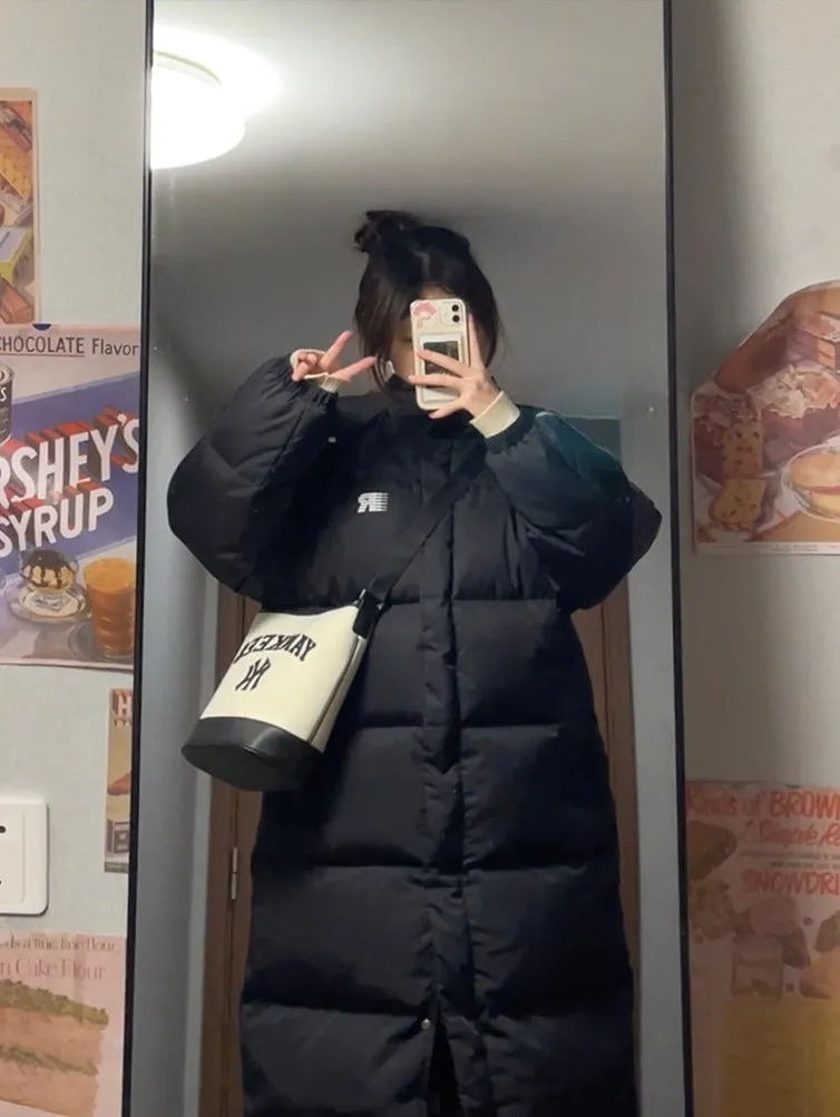 Thickened Full Zip Padded Raincoat for Women - Perfect for Winter