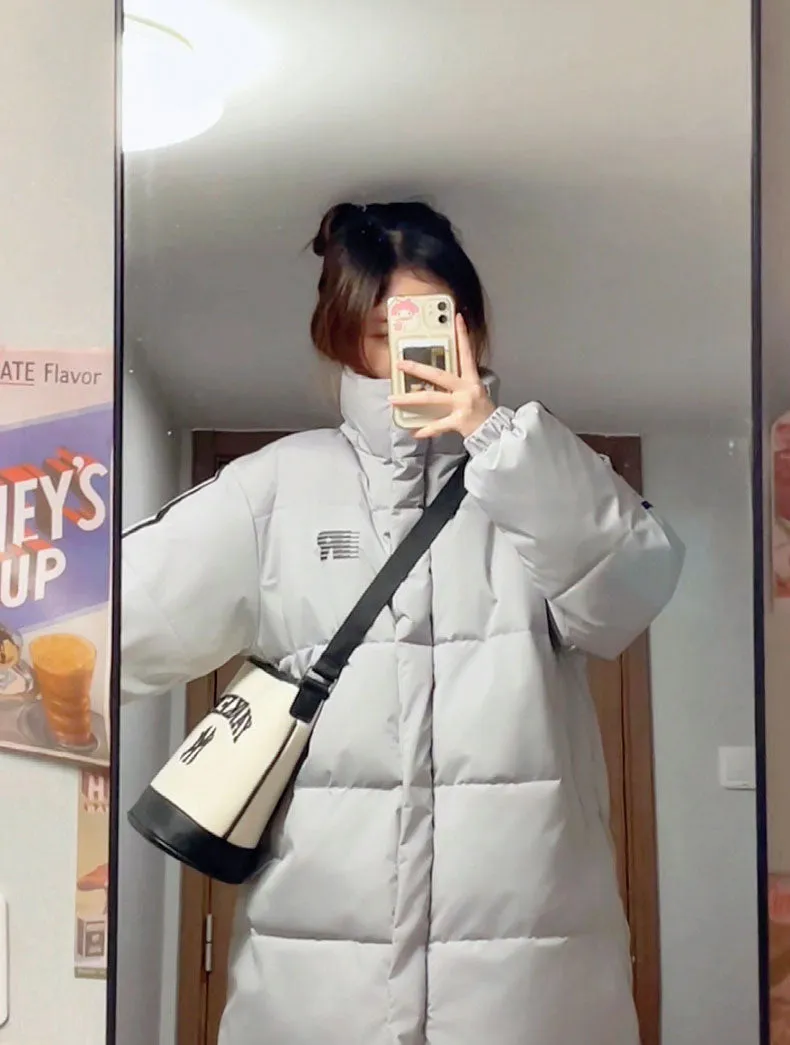 Thickened Full Zip Padded Raincoat for Women - Perfect for Winter