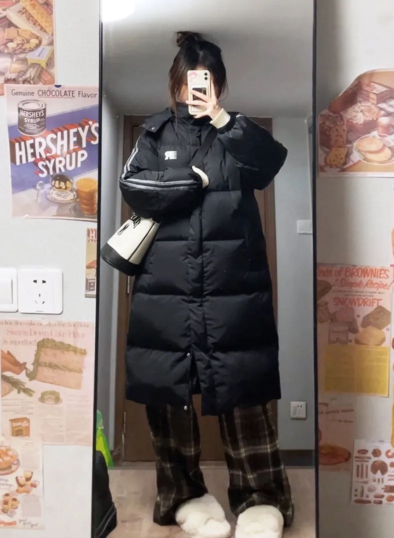 Thickened Full Zip Padded Raincoat for Women - Perfect for Winter