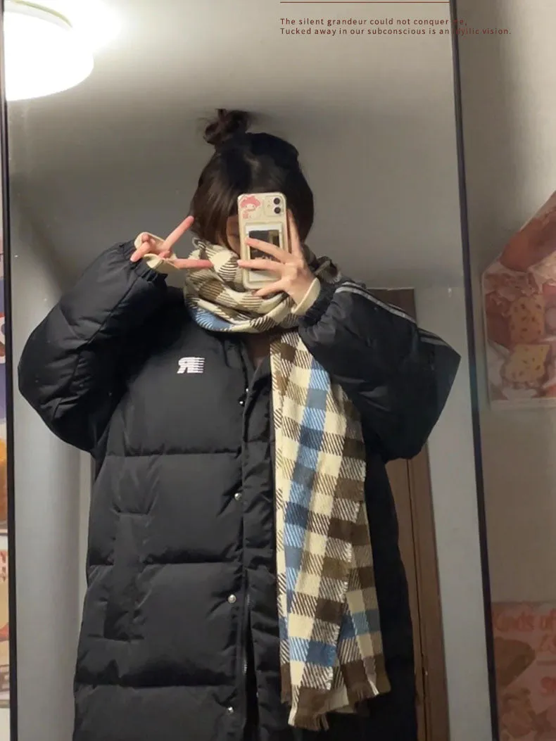 Thickened Full Zip Padded Raincoat for Women - Perfect for Winter