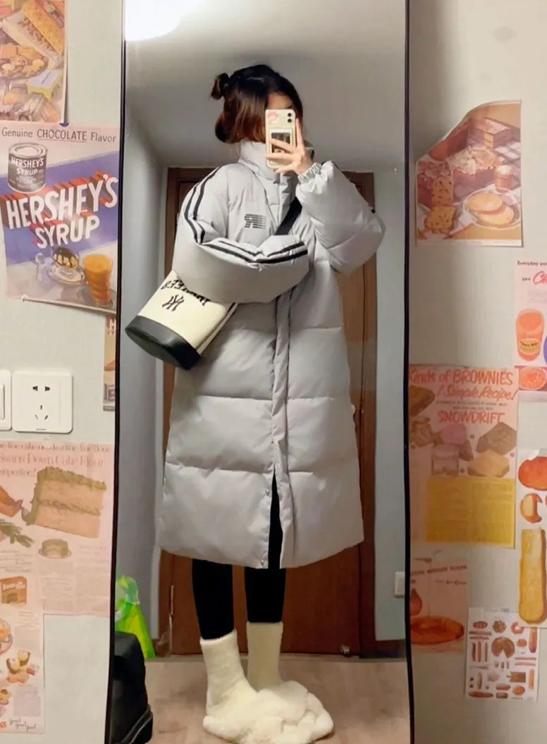 Thickened Full Zip Padded Raincoat for Women - Perfect for Winter