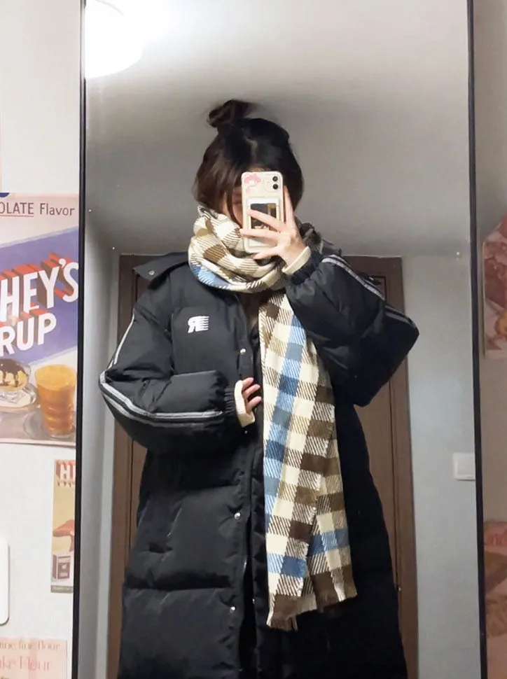 Thickened Full Zip Padded Raincoat for Women - Perfect for Winter