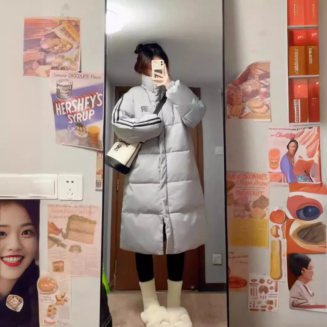 Thickened Full Zip Padded Raincoat for Women - Perfect for Winter