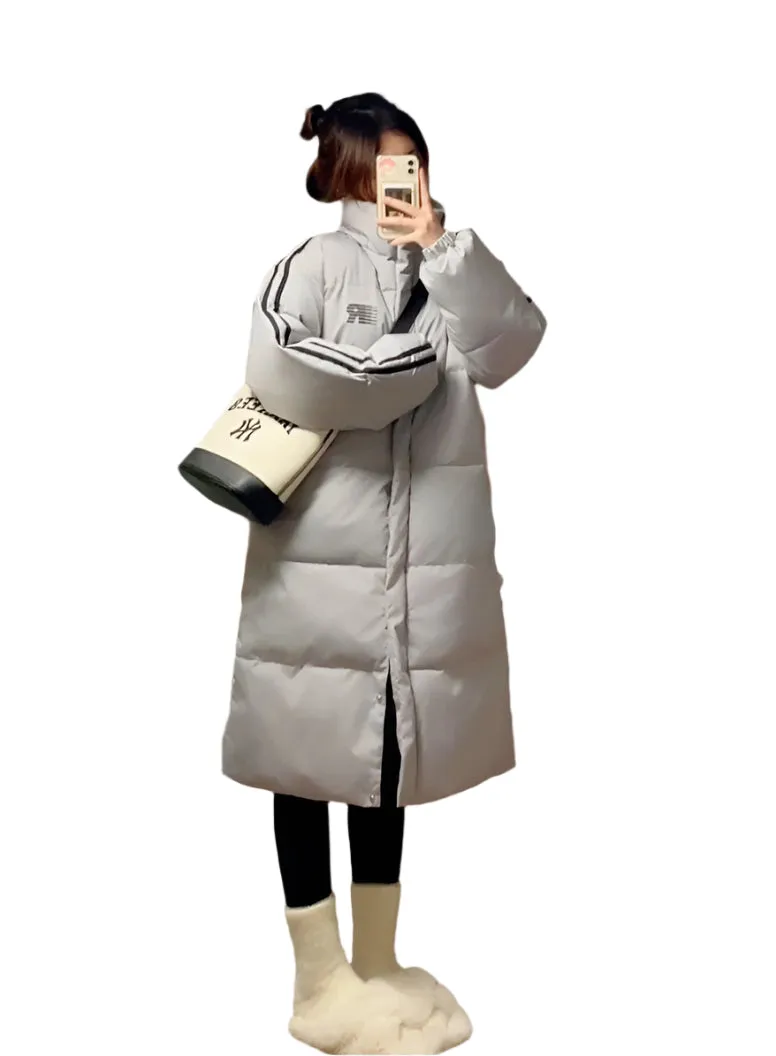 Thickened Full Zip Padded Raincoat for Women - Perfect for Winter