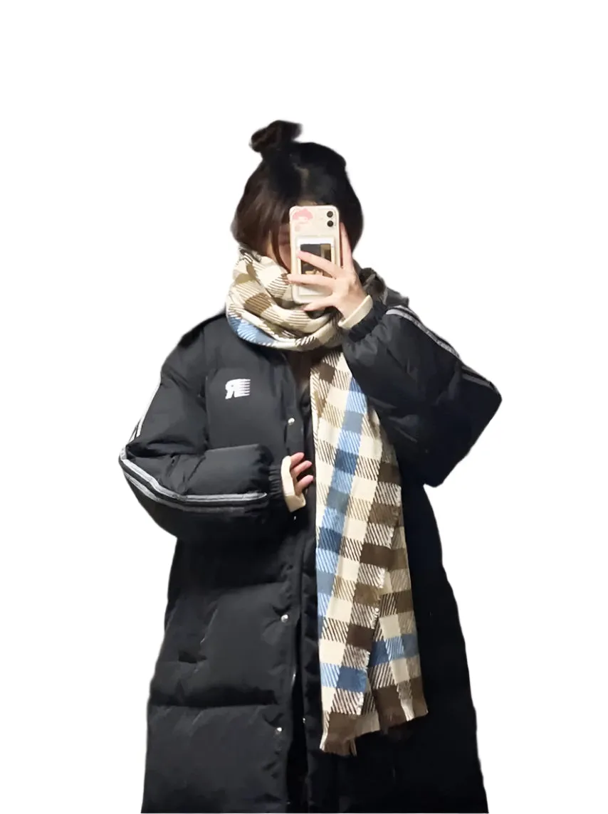 Thickened Full Zip Padded Raincoat for Women - Perfect for Winter