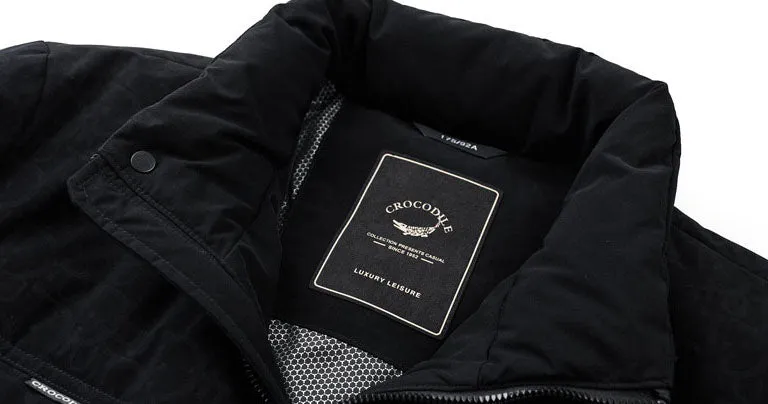 Thickened Padded Puffer Jacket for Business and Casual Wear