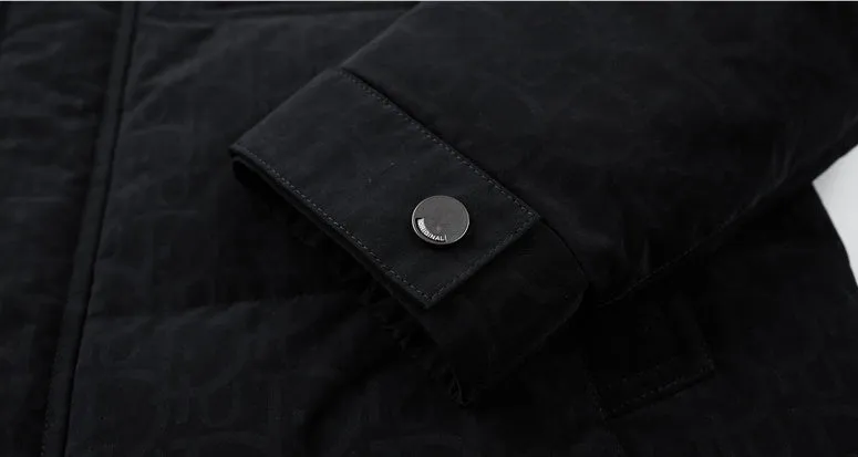 Thickened Padded Puffer Jacket for Business and Casual Wear