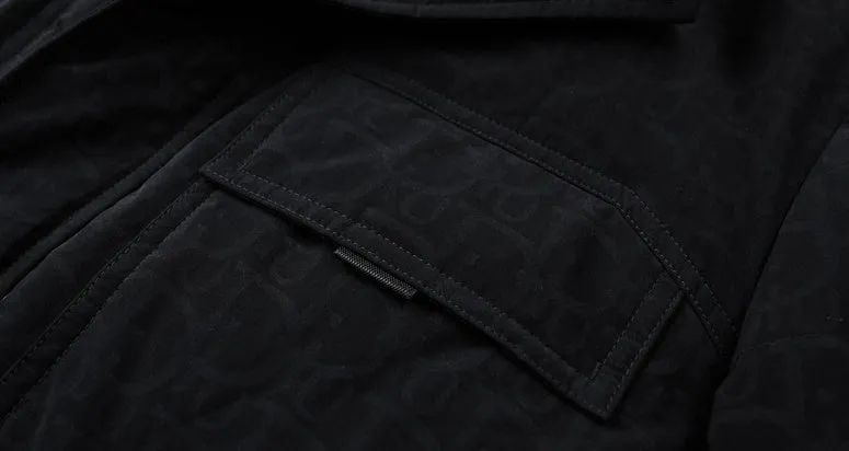 Thickened Padded Puffer Jacket for Business and Casual Wear