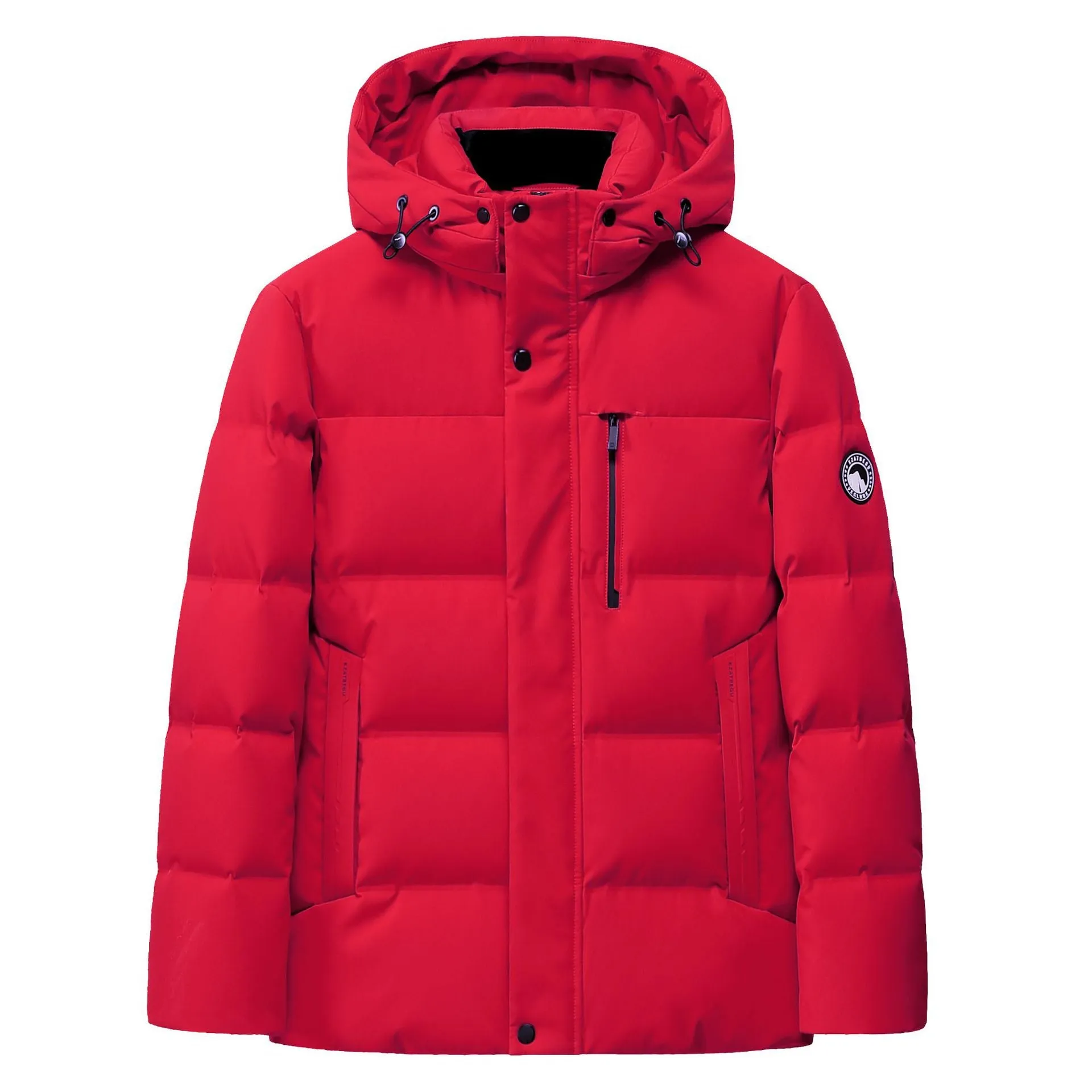 Thickened Quilted Down Down Jacket for Men