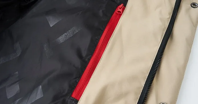 Thickened Quilted Down Down Jacket for Men