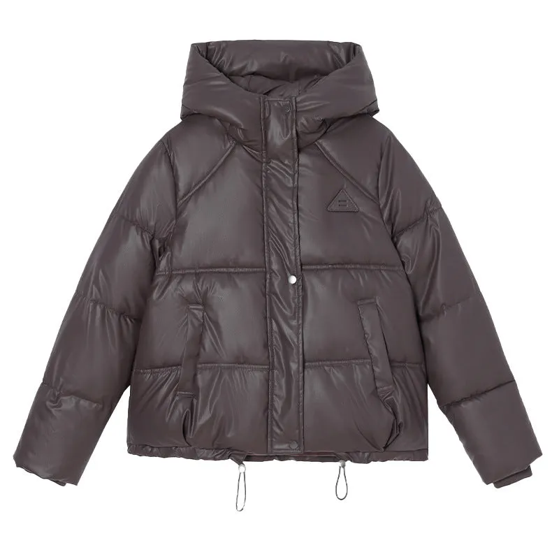 Thickened Stain-Resistant Quilted Puffer Jacket for Fashionable Women