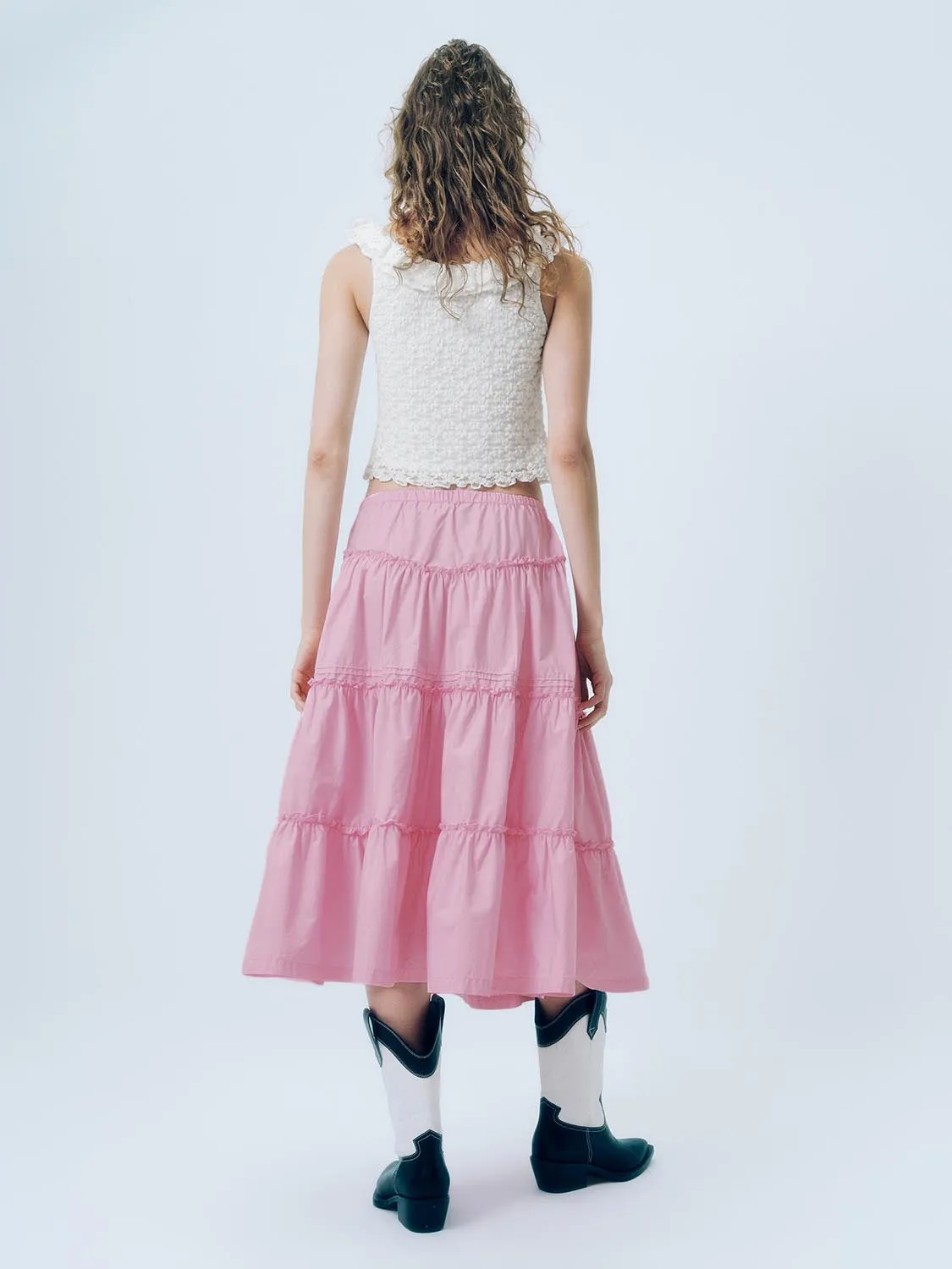 Tiered A-Line Skirts