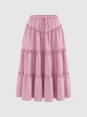 Tiered A-Line Skirts