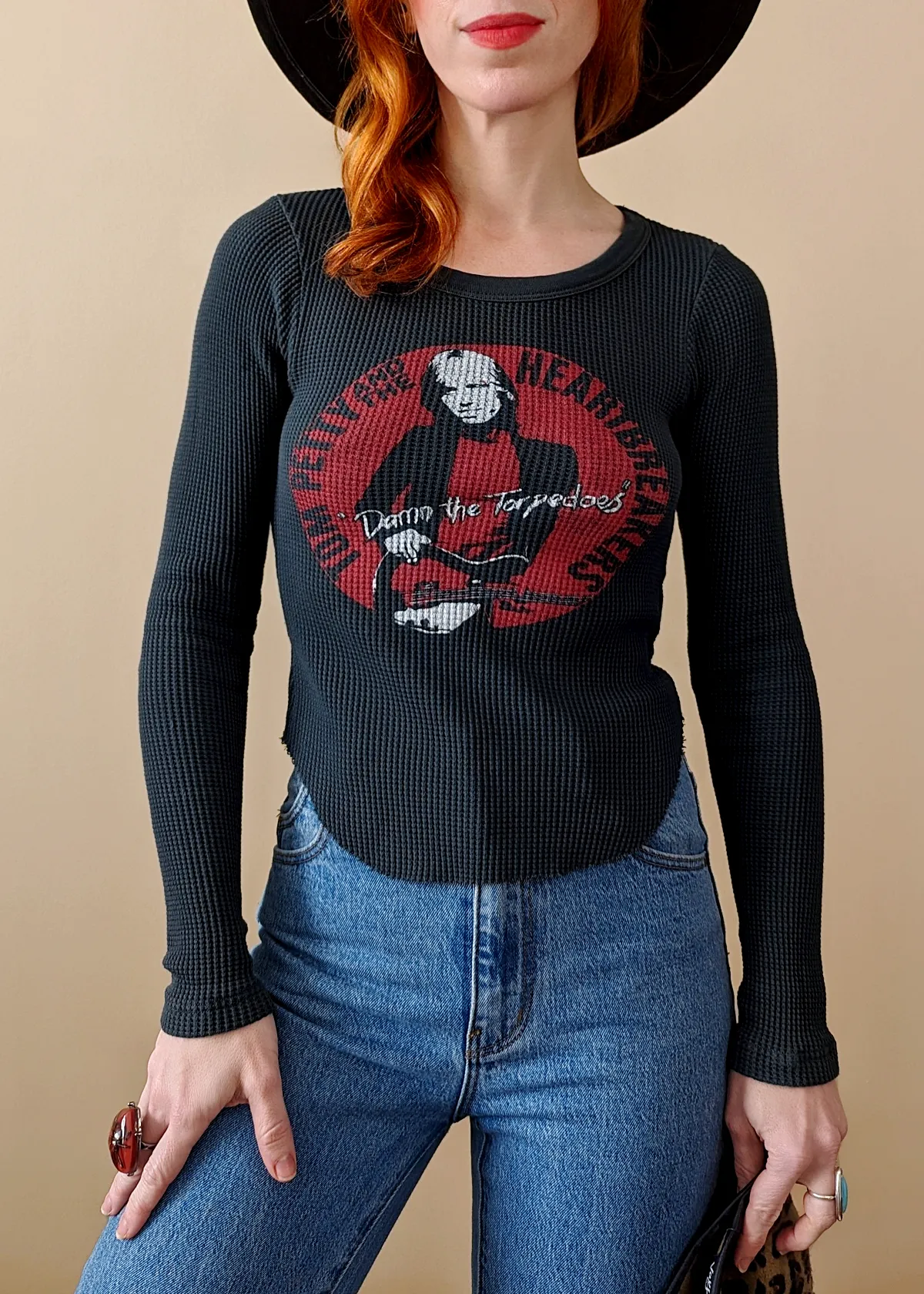 Tom Petty Damn The Torpedoes Raw Thermal Tee