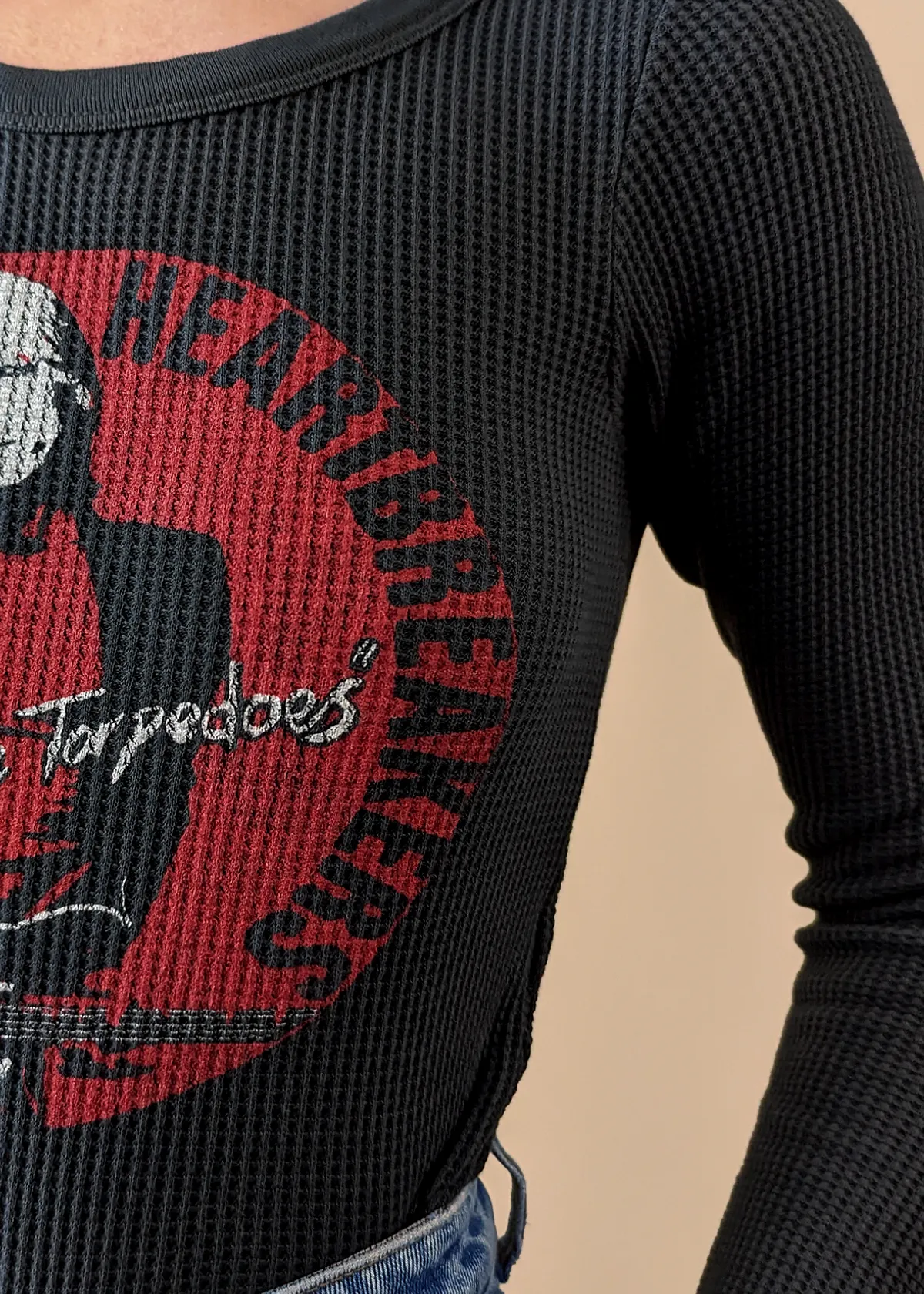Tom Petty Damn The Torpedoes Raw Thermal Tee