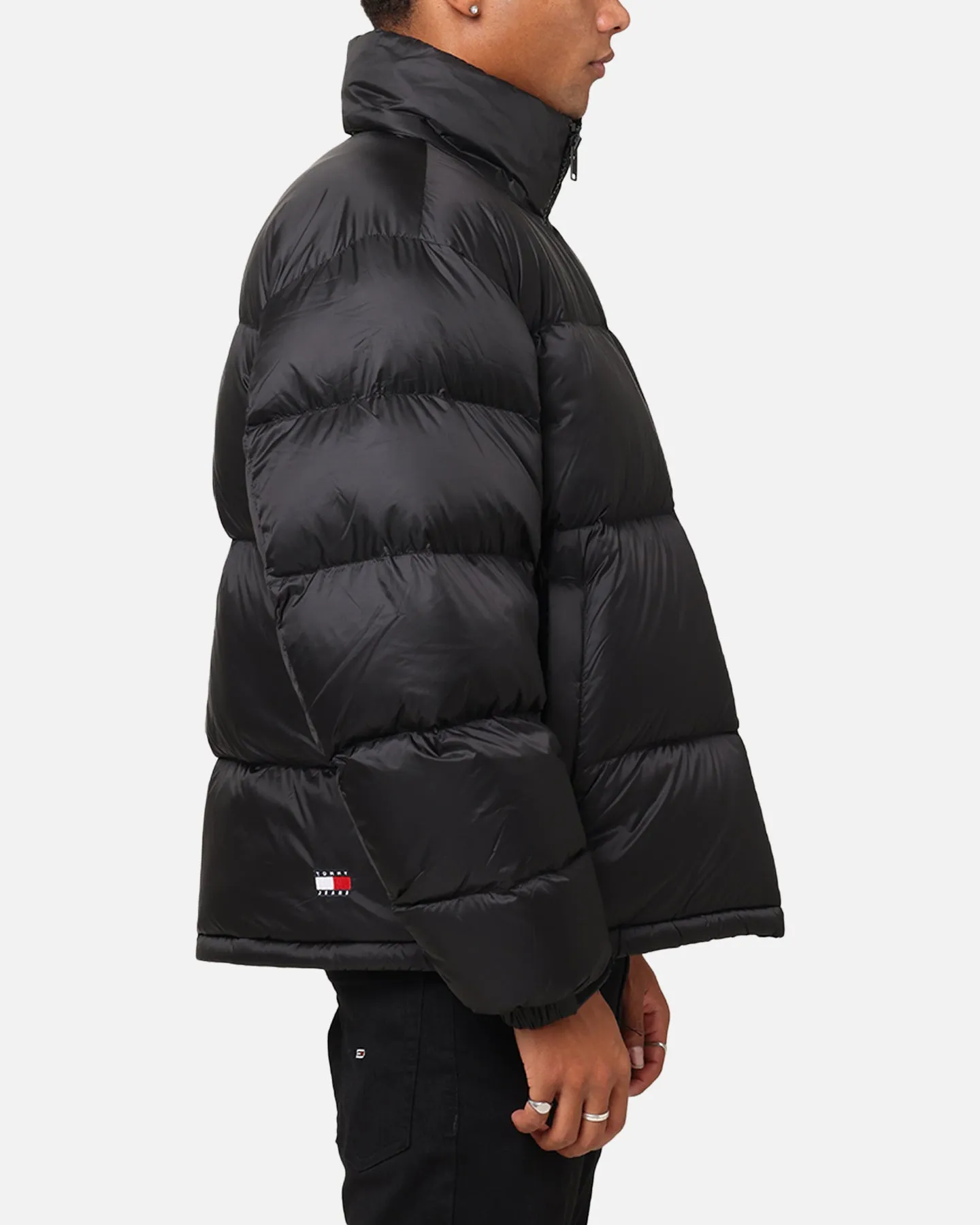 Tommy Jeans Alaska Packable Puffer Jacket Black