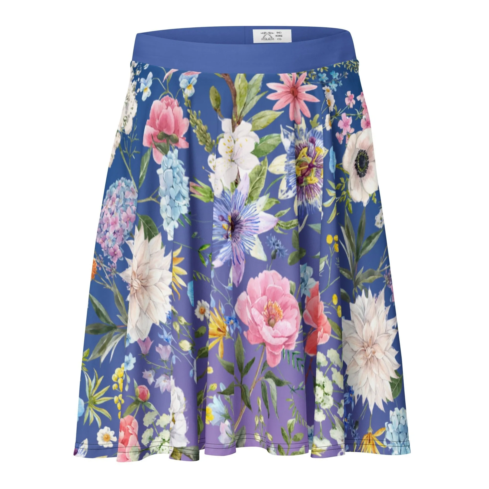 Tropical Floral - Skater Skirt