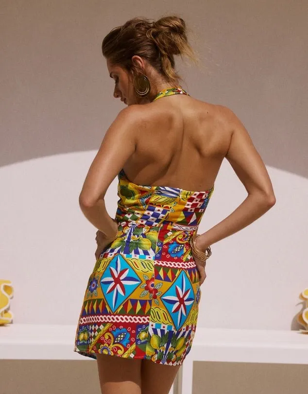 Venus Halter Dress