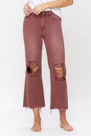 VERVET by Flying Monkey - 90S VINTAGE CROP FLARE_V2736RU