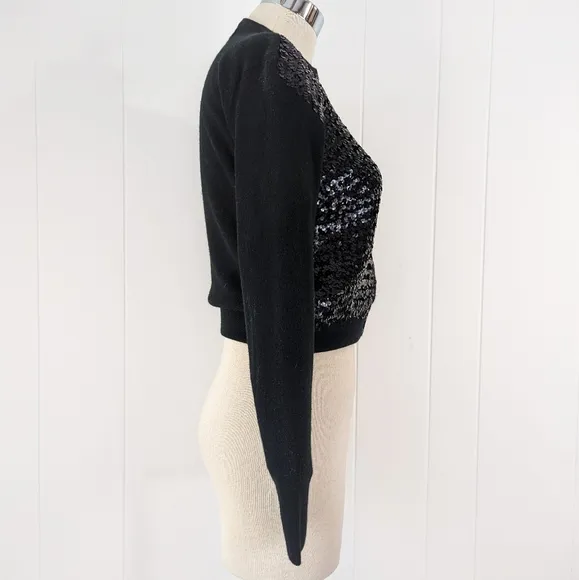 vintage 50's sequined cardigan