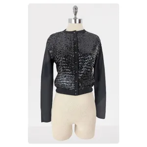 vintage 50's sequined cardigan