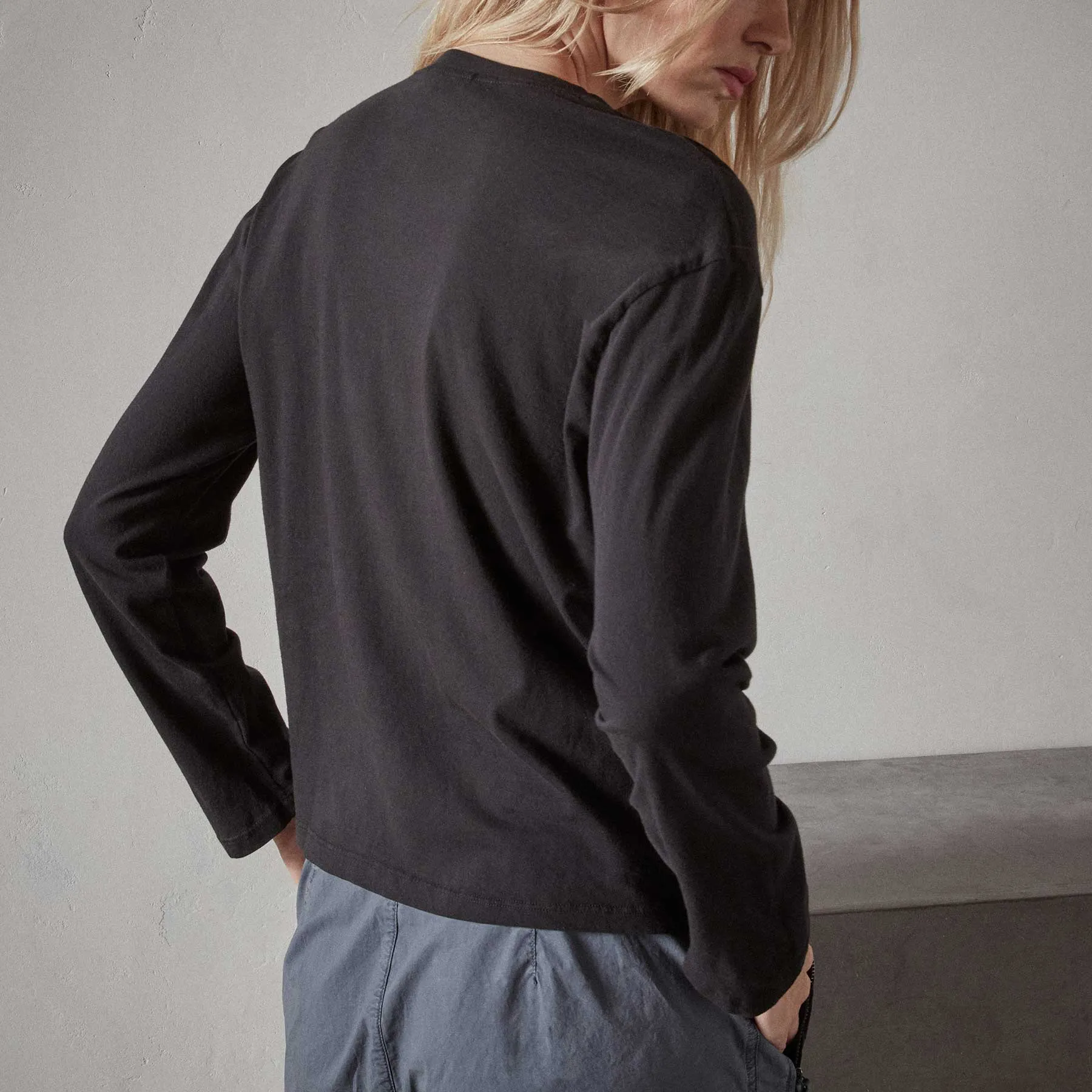 Vintage Boxy Tee - Black