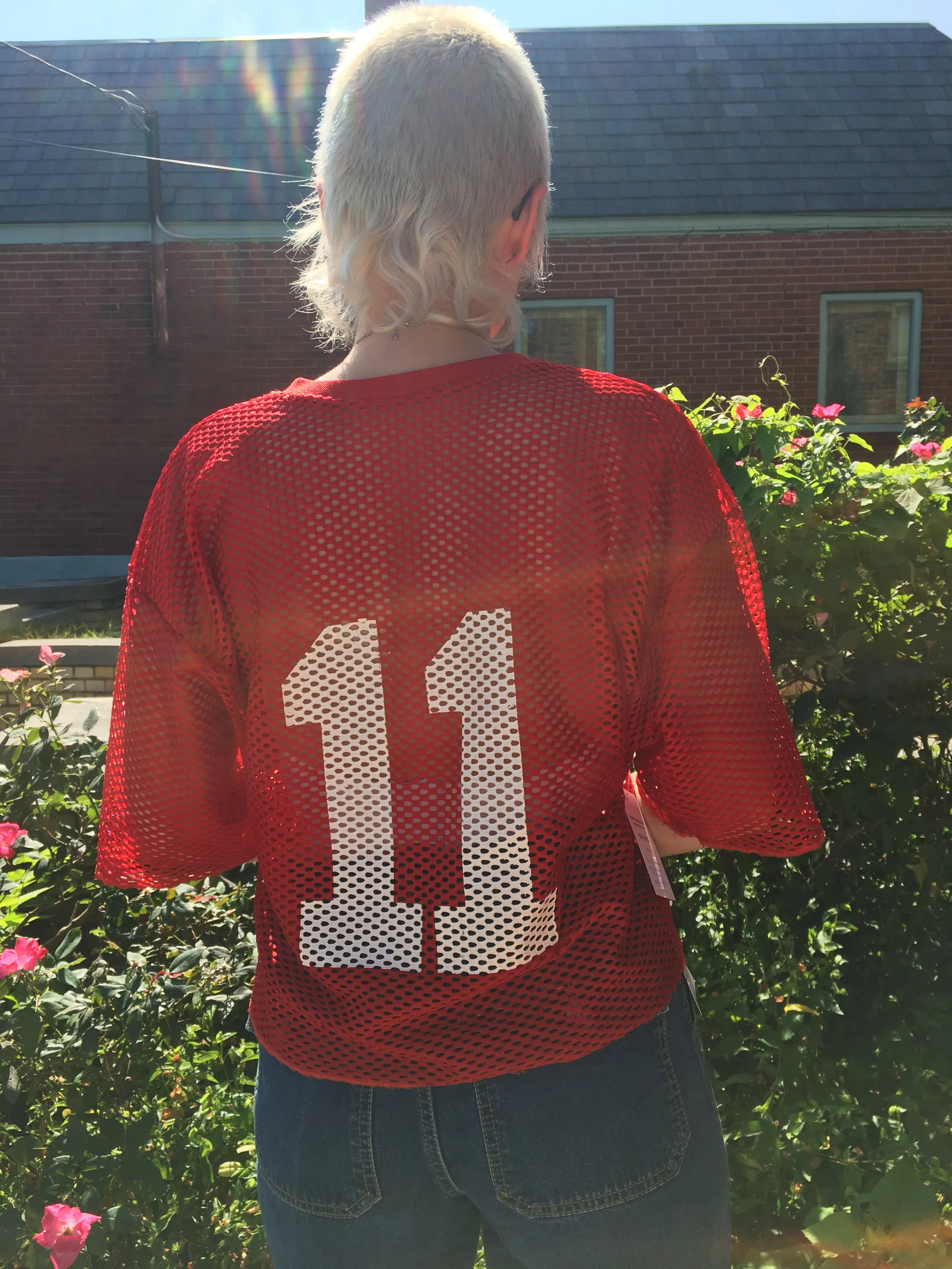 Vintage Champion Raiders mesh football practice jersey
