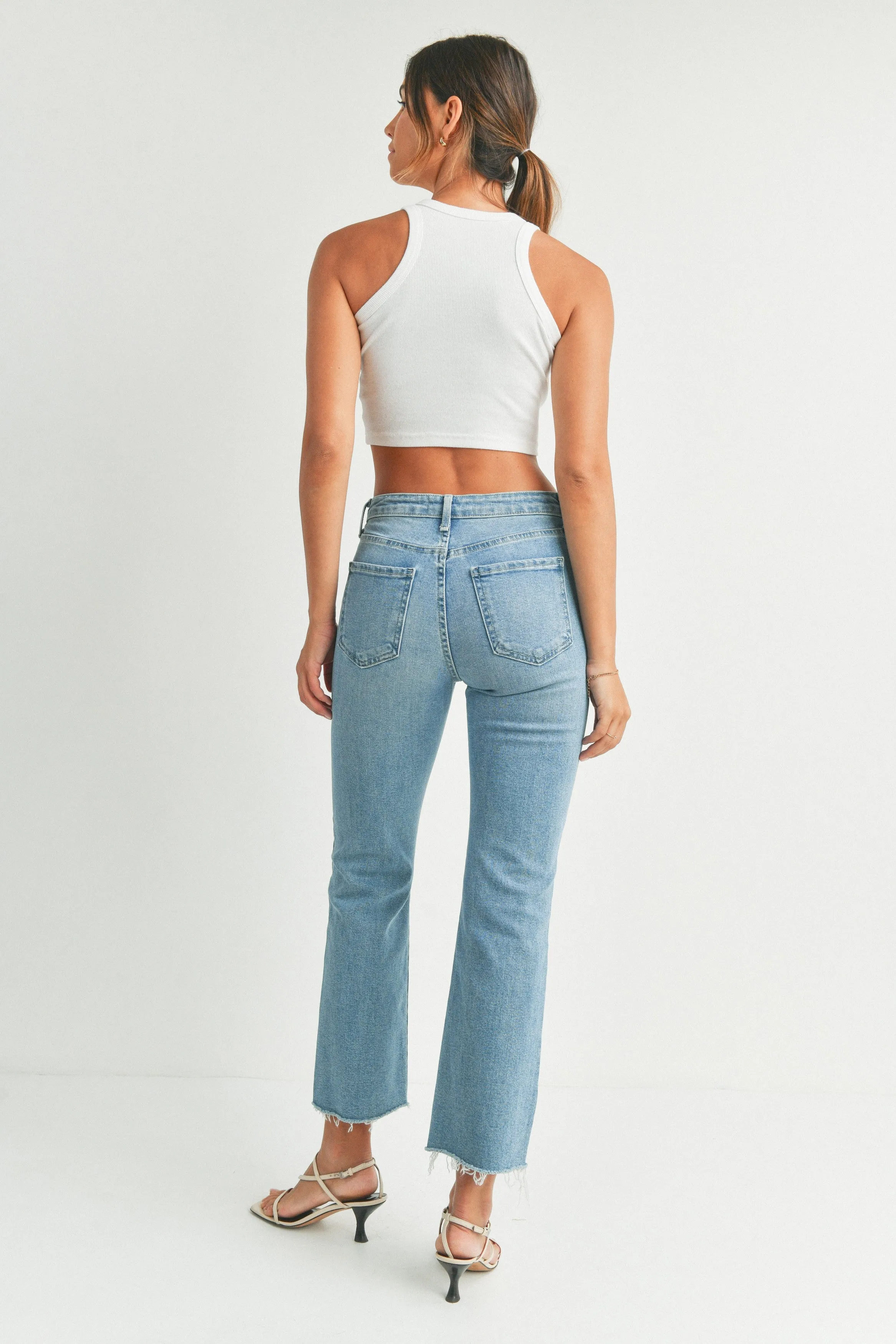 vintage cropped flare