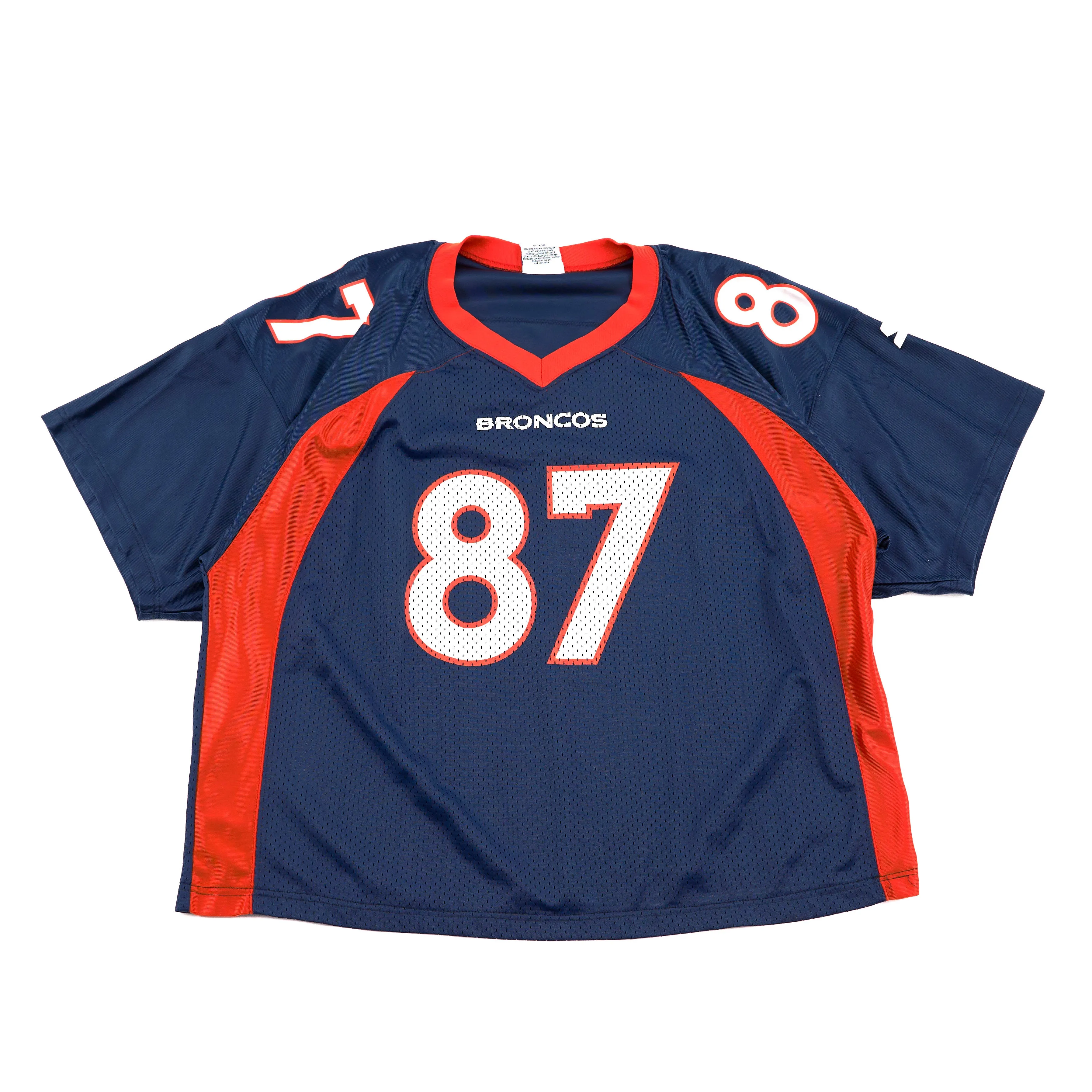 Vintage Ed McCaffrey Cropped Starter Jeresy - XL