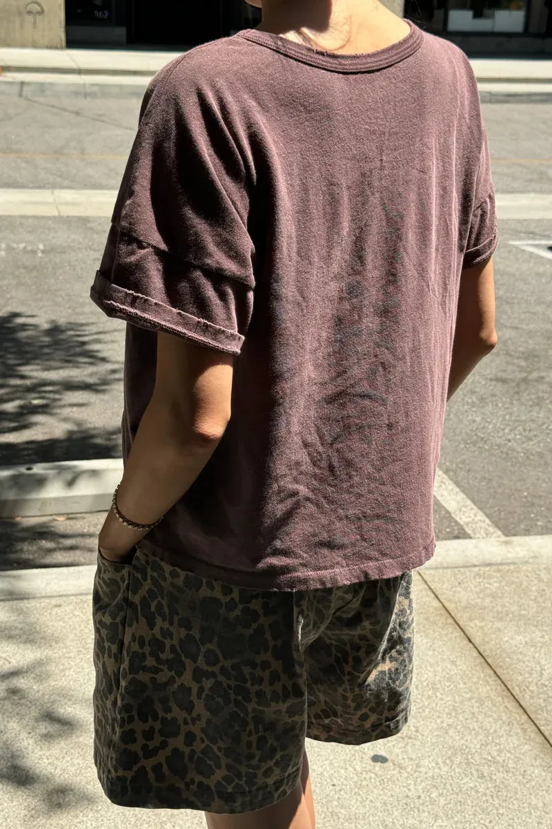 Vintage FILLE tee in Coffee