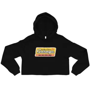 Vintage Garage Crop Hoodie