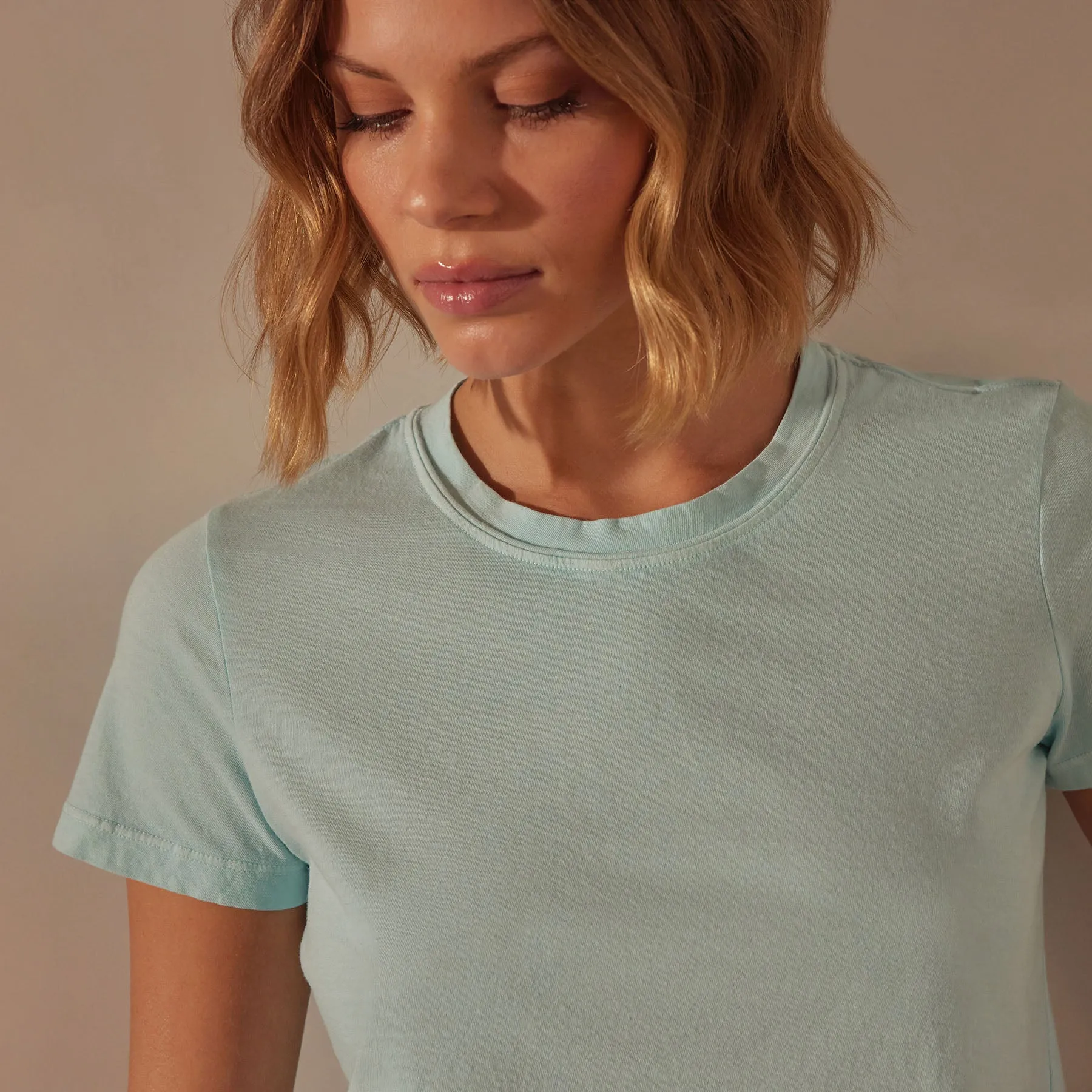 Vintage Little Boy Tee - Taffy Pigment