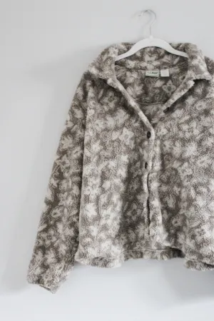 Vintage LL. Bean Fleece Button Up (L)