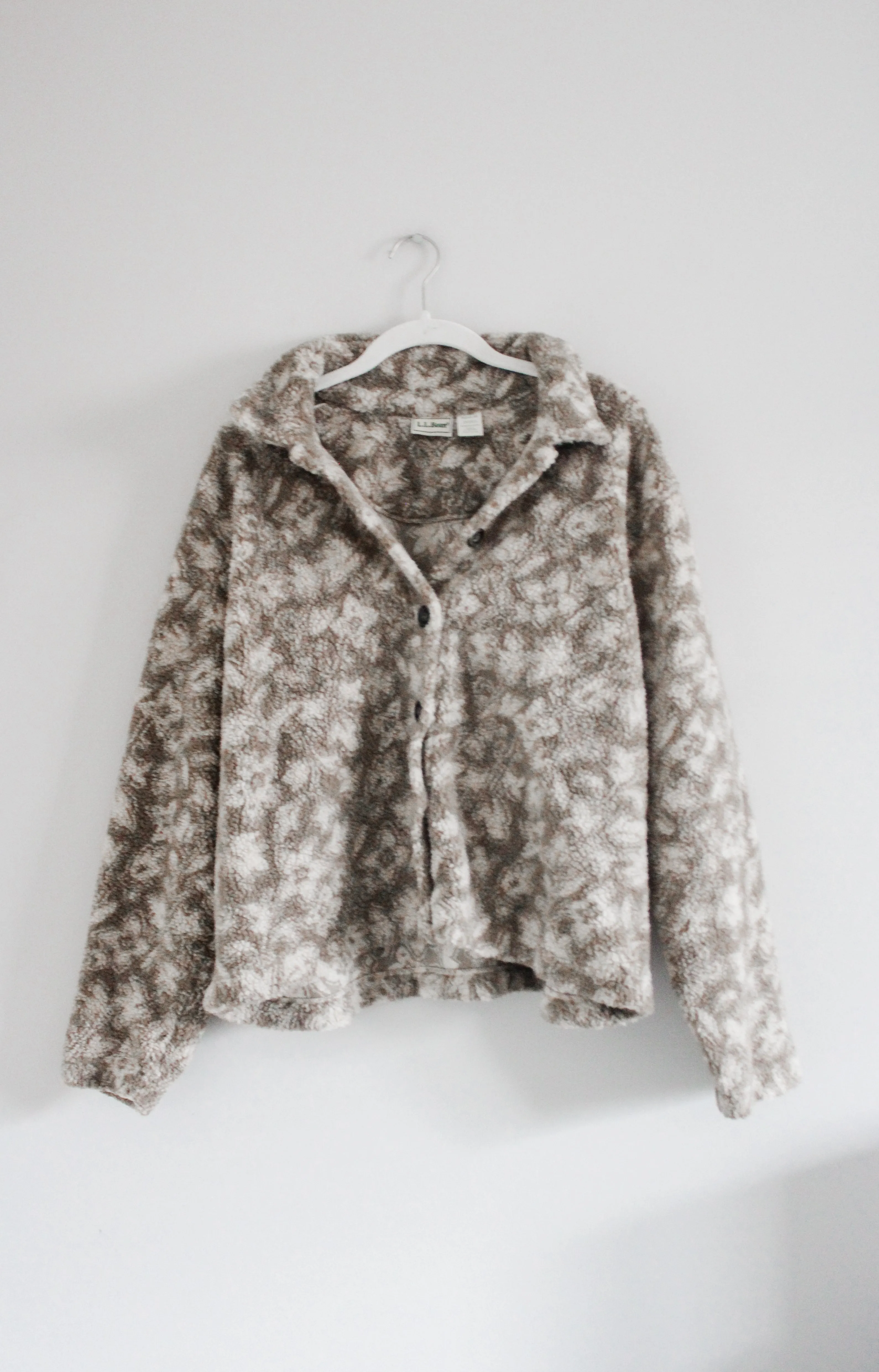 Vintage LL. Bean Fleece Button Up (L)