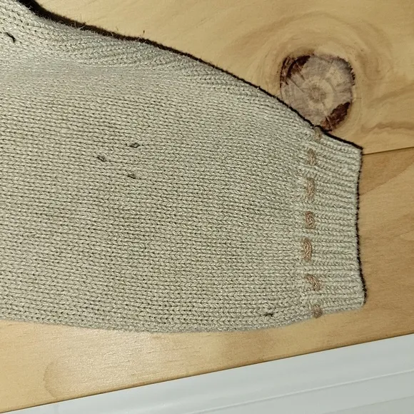 Vintage | Mandal Bay Winter Bears Pine Cone Cardigan Sweater | Large