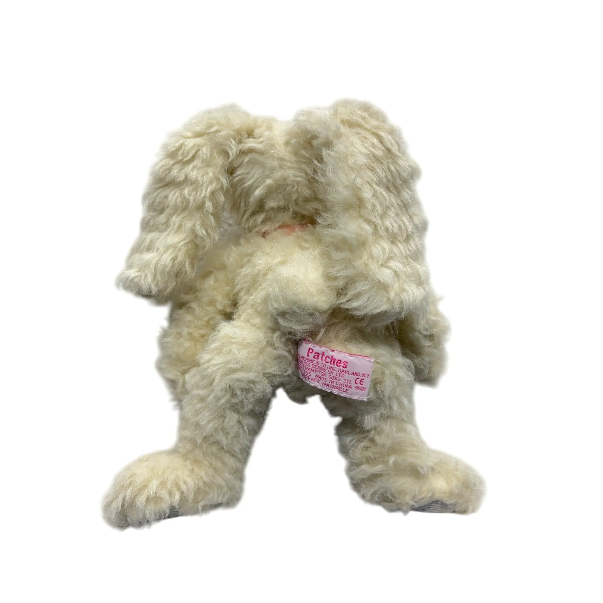 Vintage Patches Plush Bunny by Russ #7648