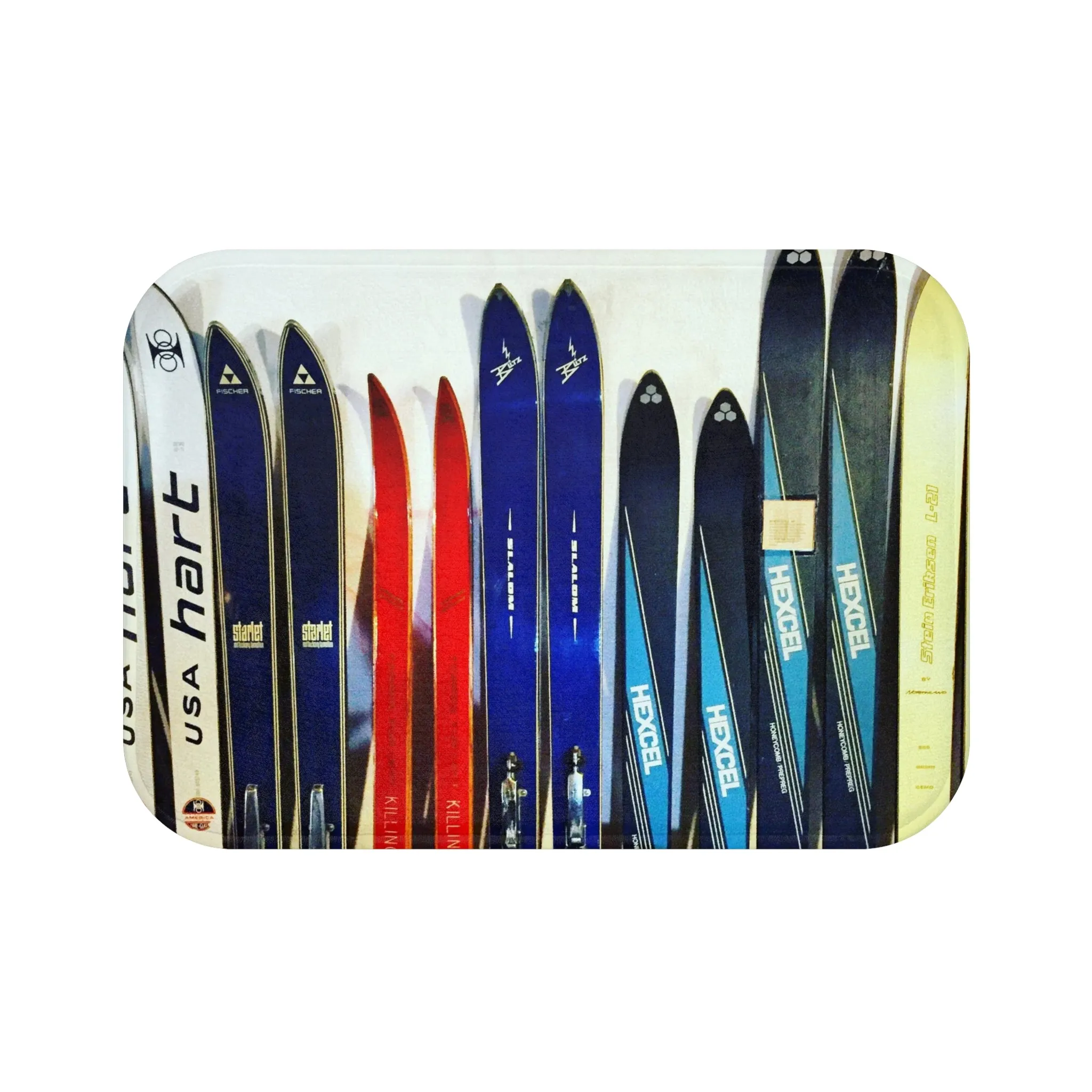 Vintage Ski Collection - Bath Mat